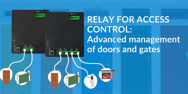 Relays for Access Control Advanced Management of Doors and Gates