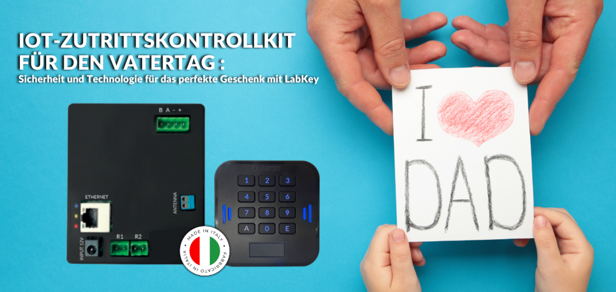 IoT-Zutrittskontrollkit für den Vatertag