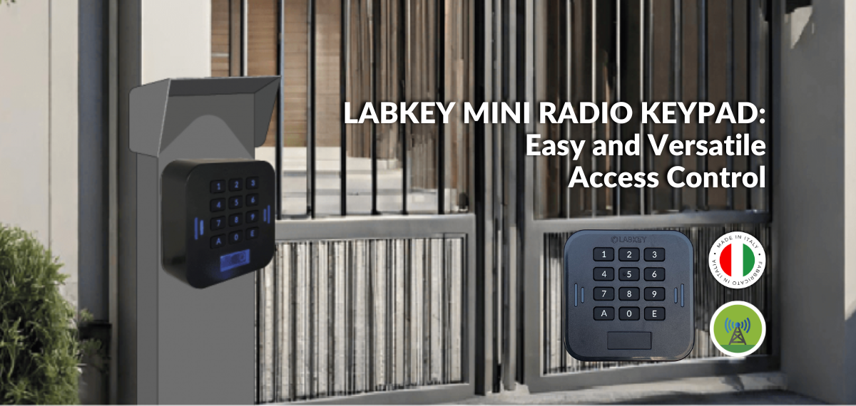 LabKey Mini Wireless Keypad Easy and Versatile Access Control