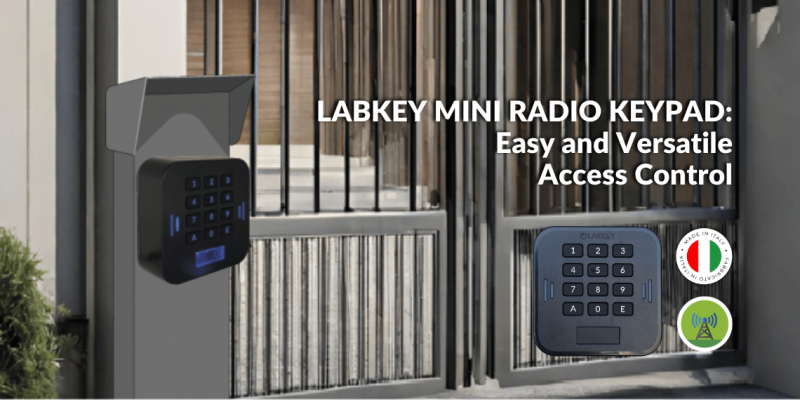 LabKey Mini Wireless Keypad Easy and Versatile Access Control