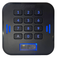 Keyboard with QR code reader