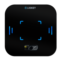 Badge reader and QR code reader