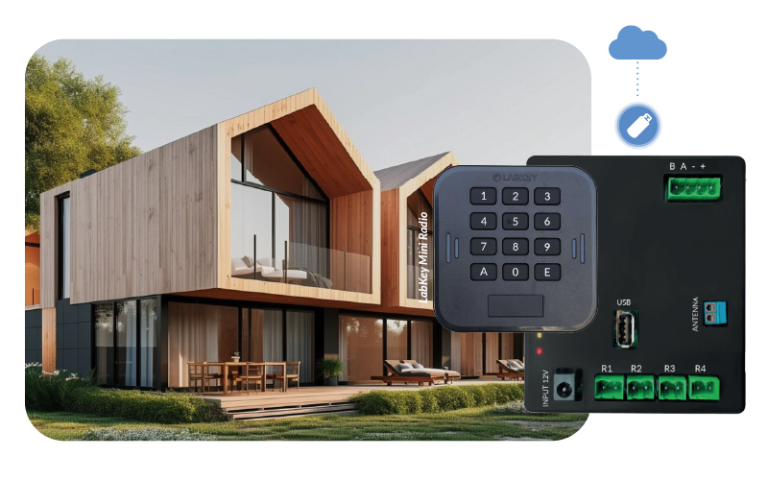 LabKey LTE Radio Control Units - Connessa al Wi-Fi per la gestione ...