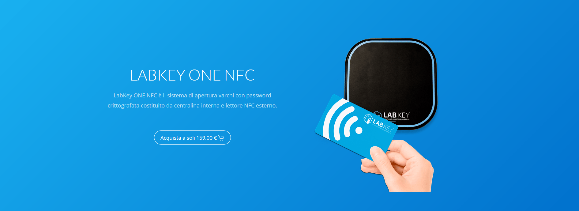 Controllo Accessi NFC con tessere incluse 