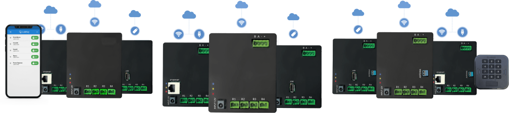 Centraline per controllo accessi
