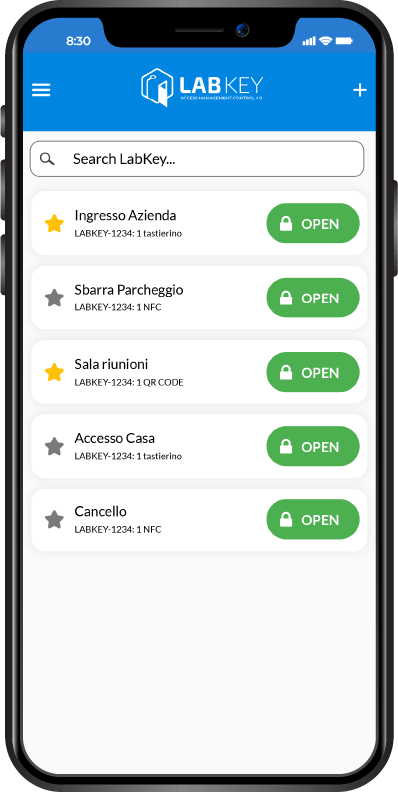 Pagamento digitale e accesso automatico